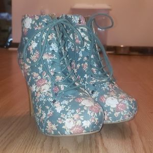 Floral Heels